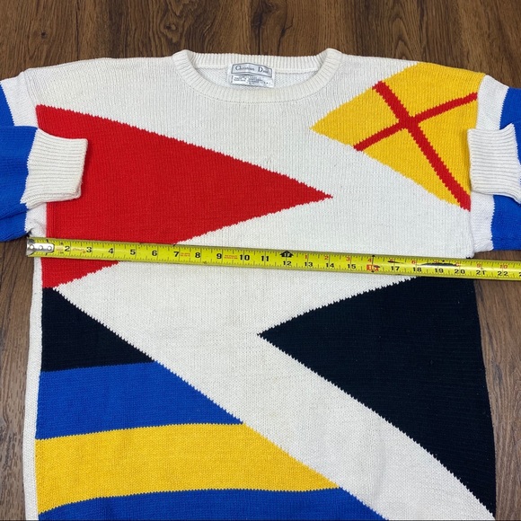 CHRISTIAN DIOR VINTAGE SWEATER - Picture 5 of 7